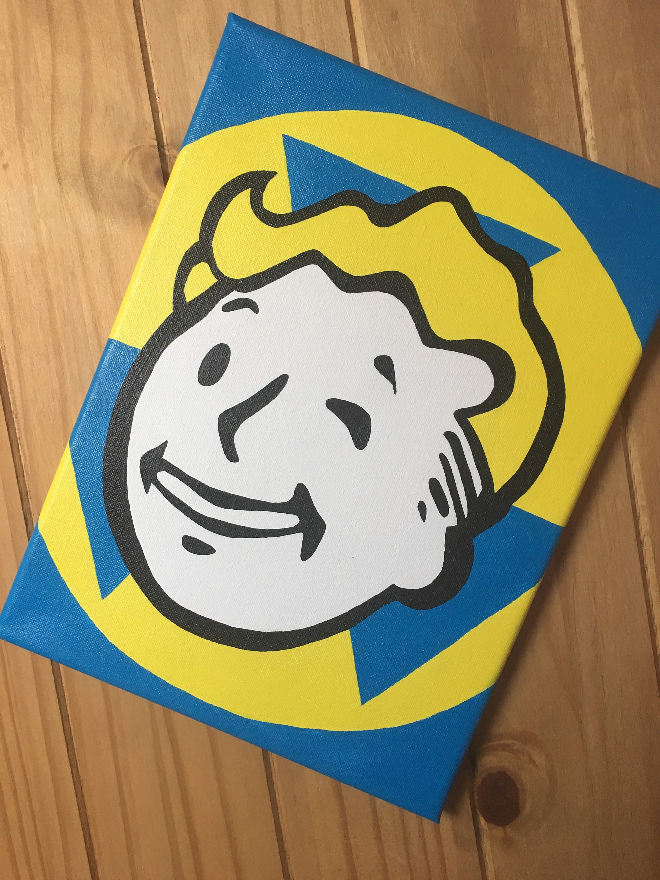 fallout-4-wall-art-vault-boy-on-canvas-fallout-wall-decor-modern