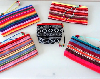 Woven purses wallets