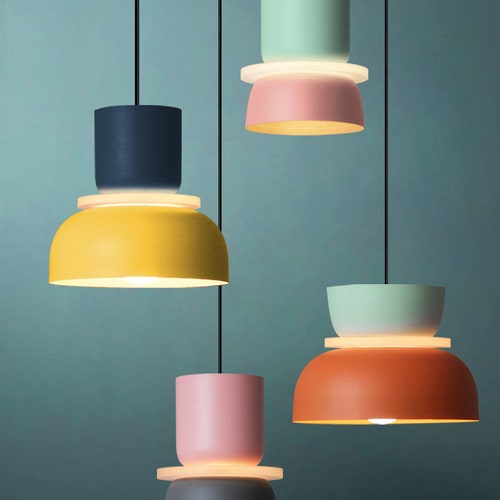 Colorful Macaron Pendant Hanging Light 