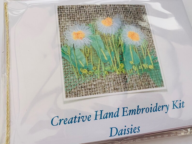 Daisy Creative Embroidery Kit Etsy