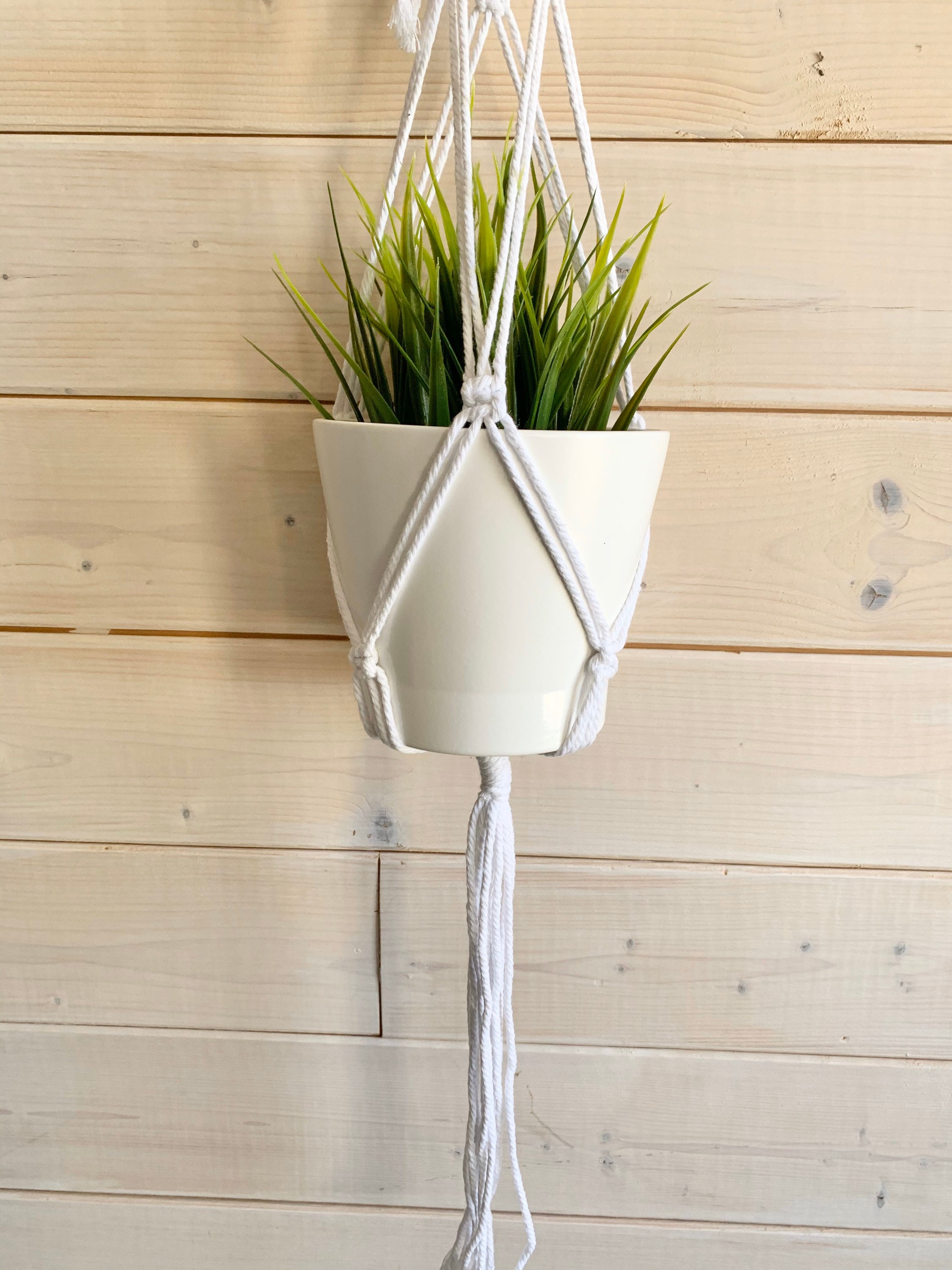Jardinière format plus court corde délicate de 3 mm support à Etsy Jardinière format plus court corde délicate de 3 mm support à Etsy