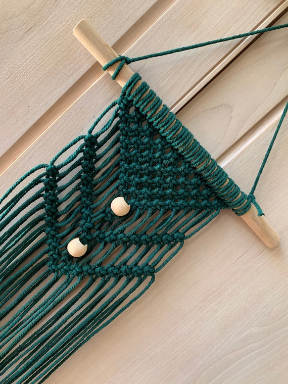Adorable Macrame Rose Rose Pale Tenture Murale Macrame Mural Etsy Hong Kong