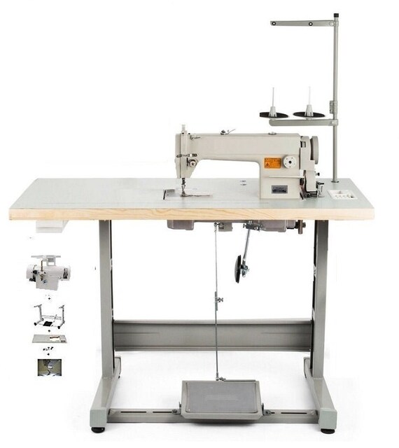 GC8500 Lockstitch Industrial Sewing Machine Servo Motor+Table Juki