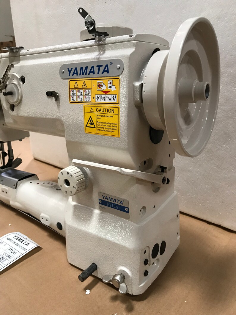 Yamata 1341 10 Cylinder Arm Walking Foot Needle Feed Sewing Machine