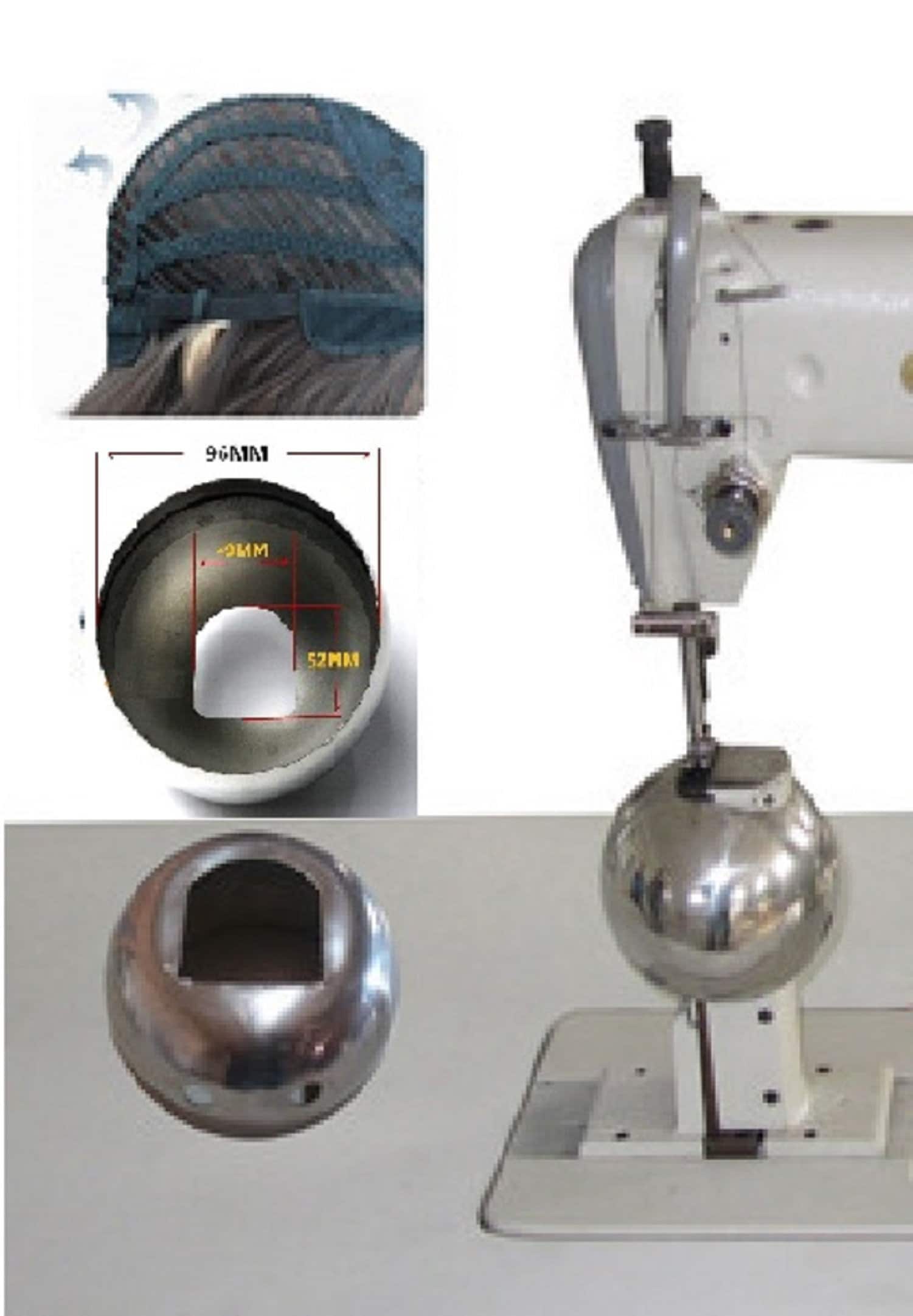 Yamata FY810 Sewing Machine Wig Attachment Post Bed Roller Etsy