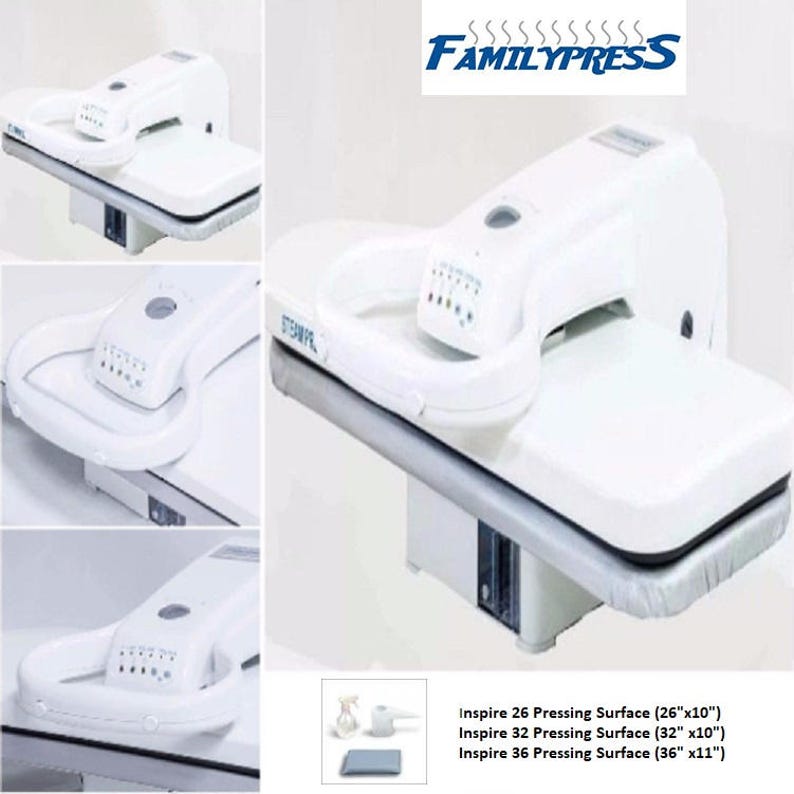 Steam Press Iron Board Digital Professional Family Inspire Etsy