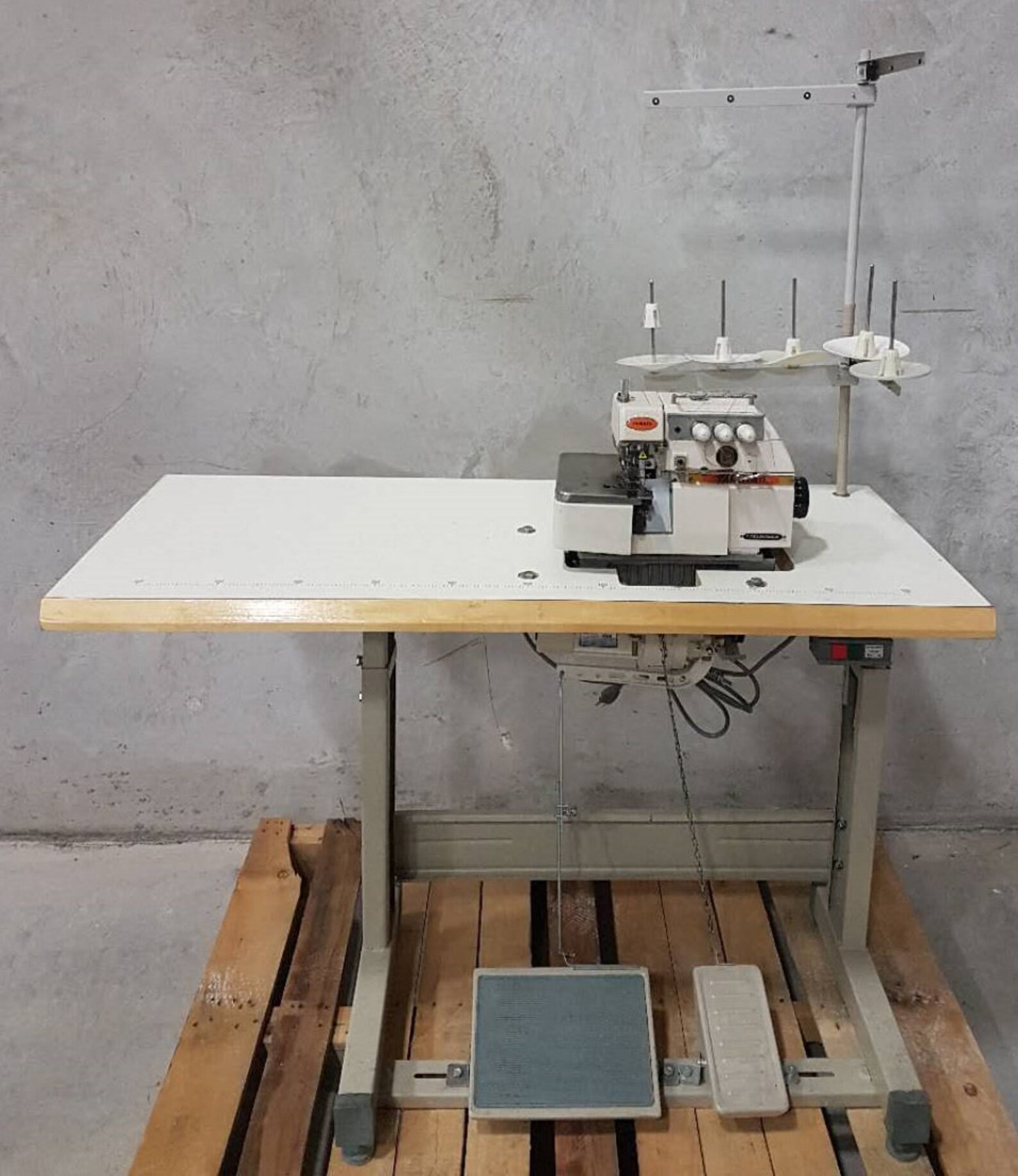 Yamata Industrial 3Thread Overlock Sewing Machine table & Etsy
