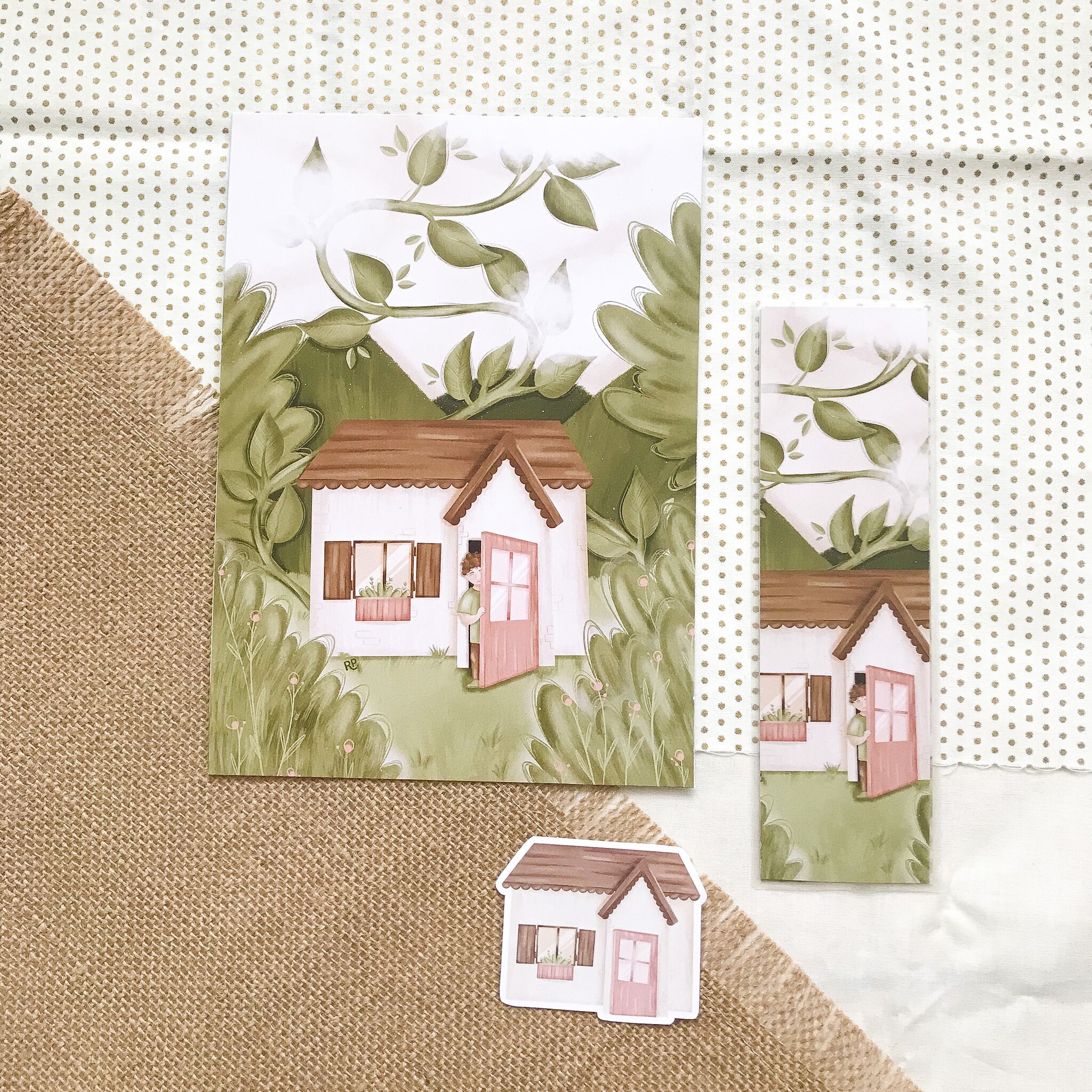 Box Collection Jack et Le Haricot Magique, Affiche, Stickers Marque Page