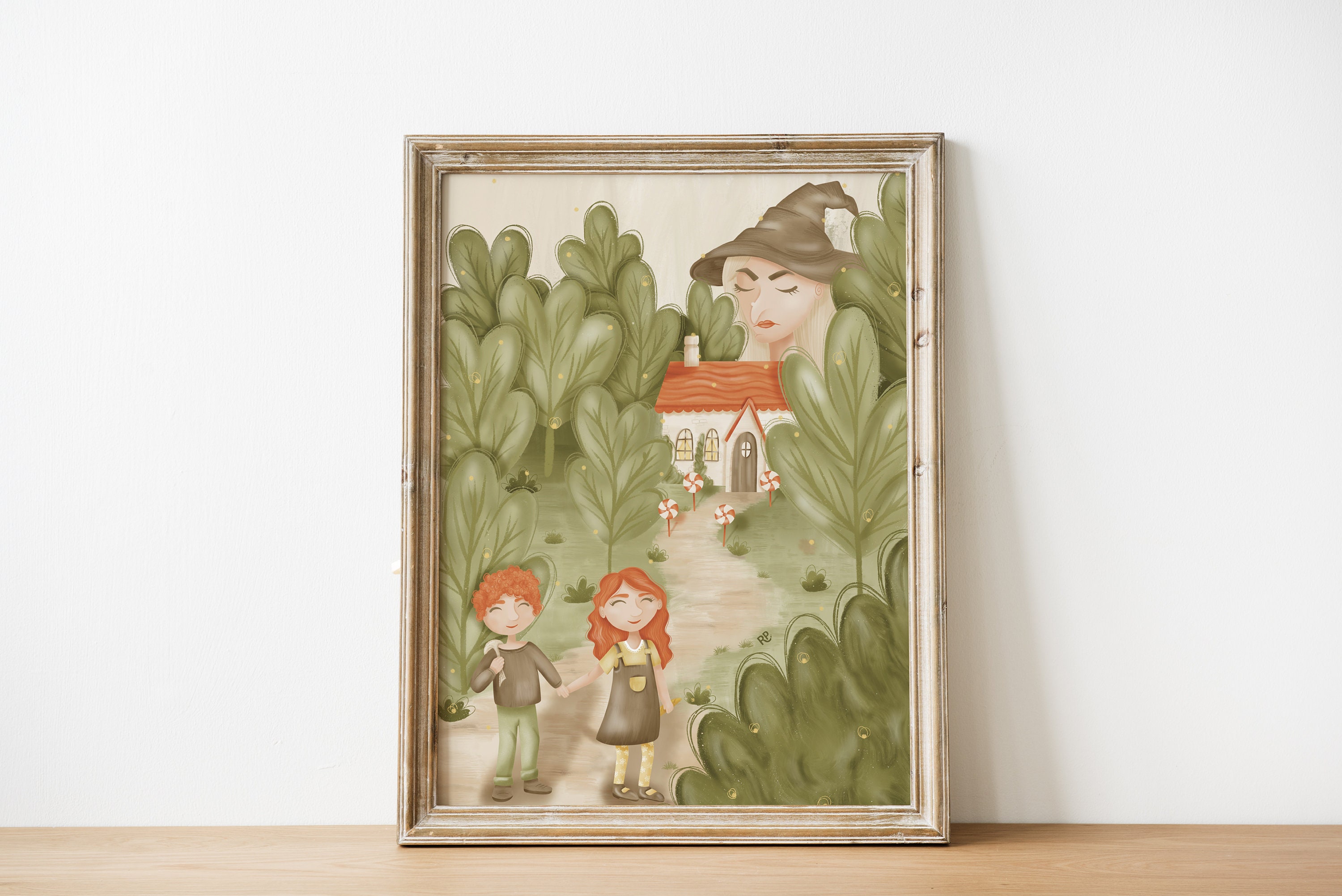 Affiches Hansel et Gretel Format A5 A4, Pour Décoration Murale