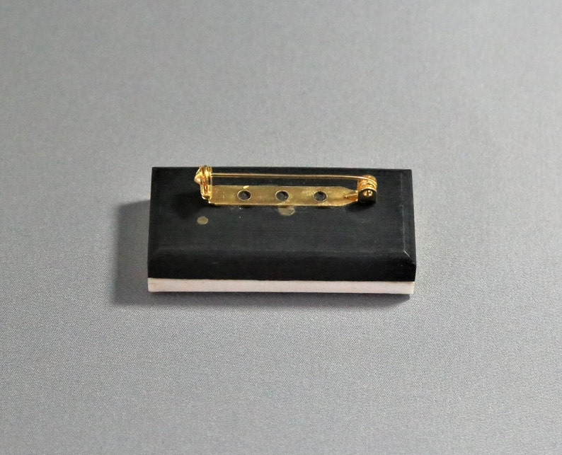 Domino Brooch / Domino Pin / Vintage Dominos / Australian Etsy Australia