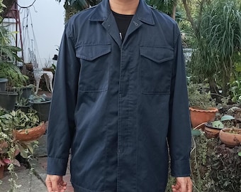 K.K. Nagano Japan Navy Worker Uniform Jacket L
