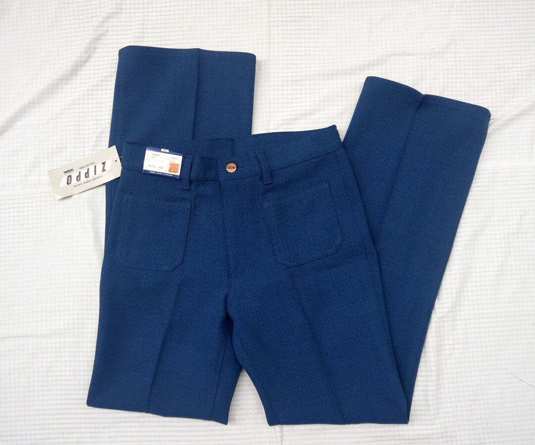 COSMO Japan Navy Blue Pants Sz 78 / 31 In. - Etsy