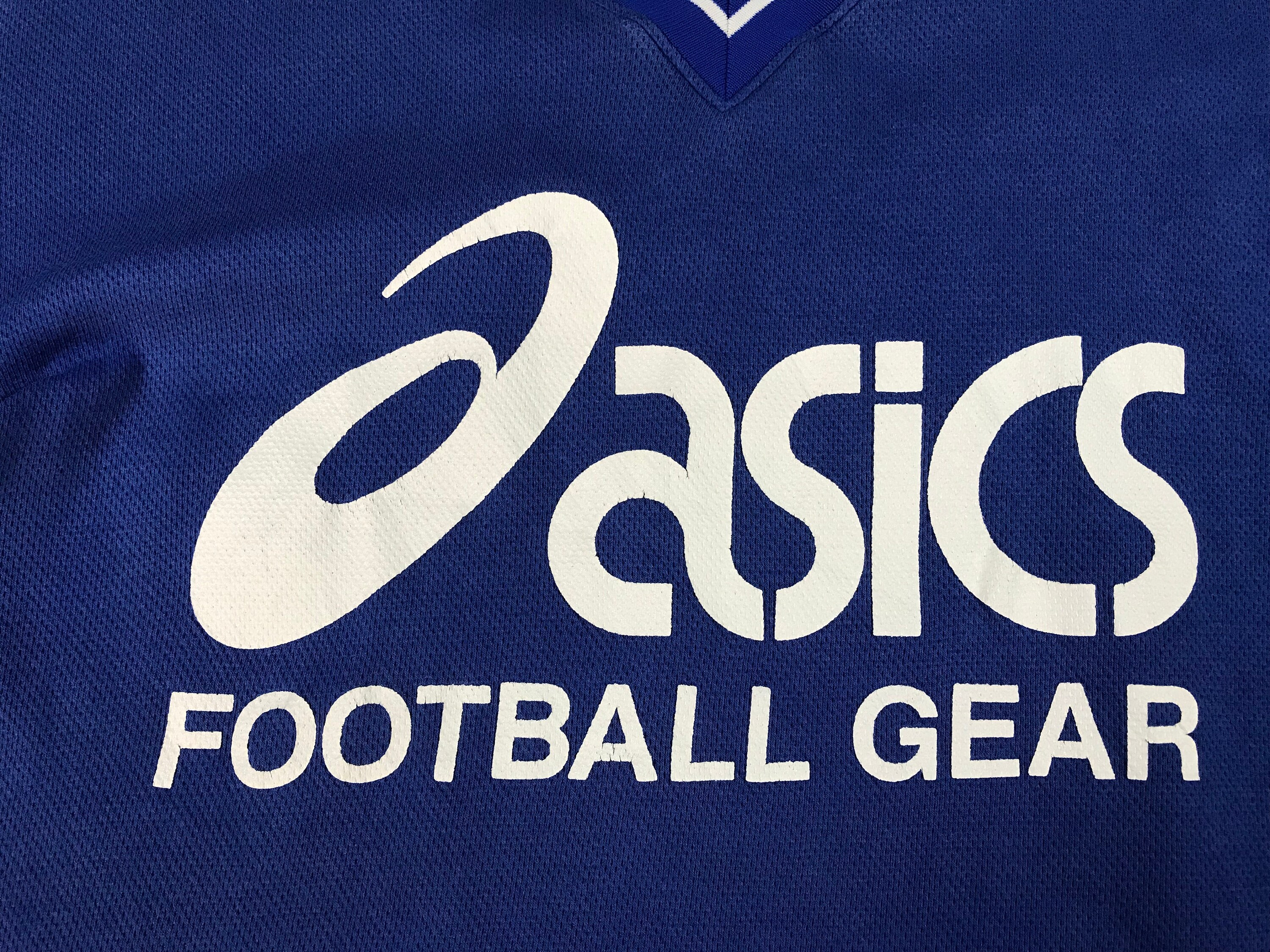 Vintage Asics Football Gear V Neck Jerseys L - Etsy