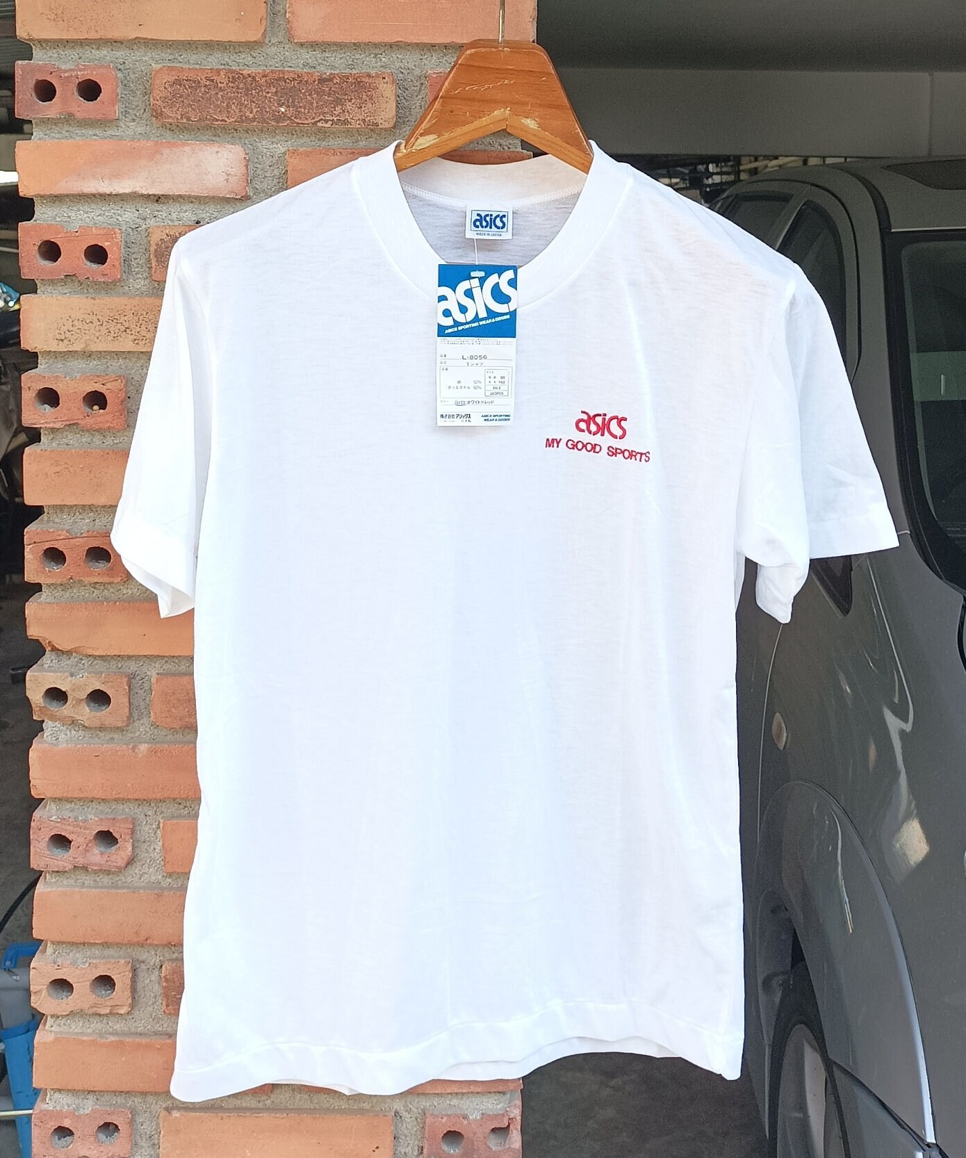 ASICS White Plain T Shirt Small NWT - Etsy