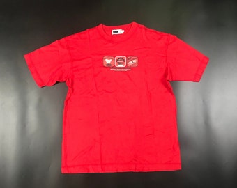 Medium Fila Red Biella Italia  T-Shirt