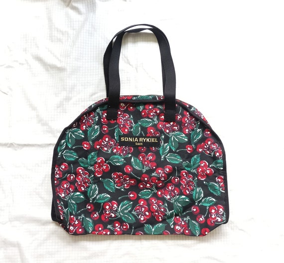 Sonia Rykiel SACS Cherry Semi Circle Tote Bag Japan - Etsy