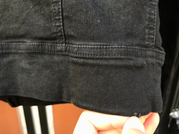 Plein Sud 90s Vintage Black Stretch Jean Jacket 40/8 - Etsy Plein Sud 90s Vintage Black Stretch Jean Jacket 40/8 - Etsy