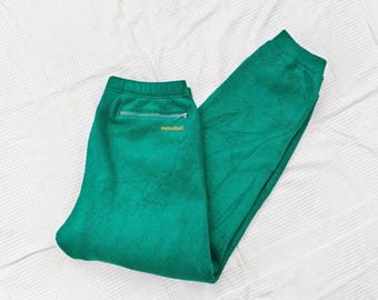 Montbell Polartec Green Fleece Pants Sz M
