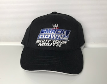 NOS WWE Smack Down Shut Your Mouth Cap