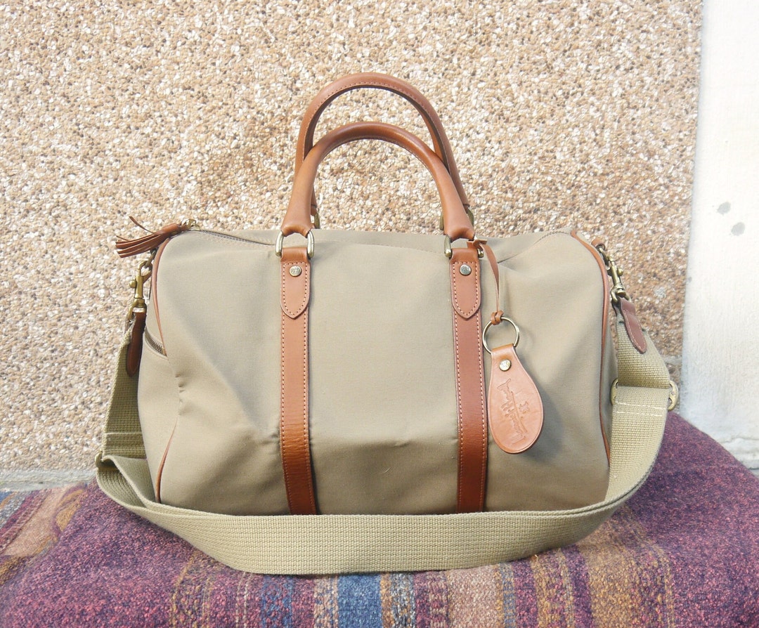 Margaret Howell Beige Medium Boston Bag - Etsy