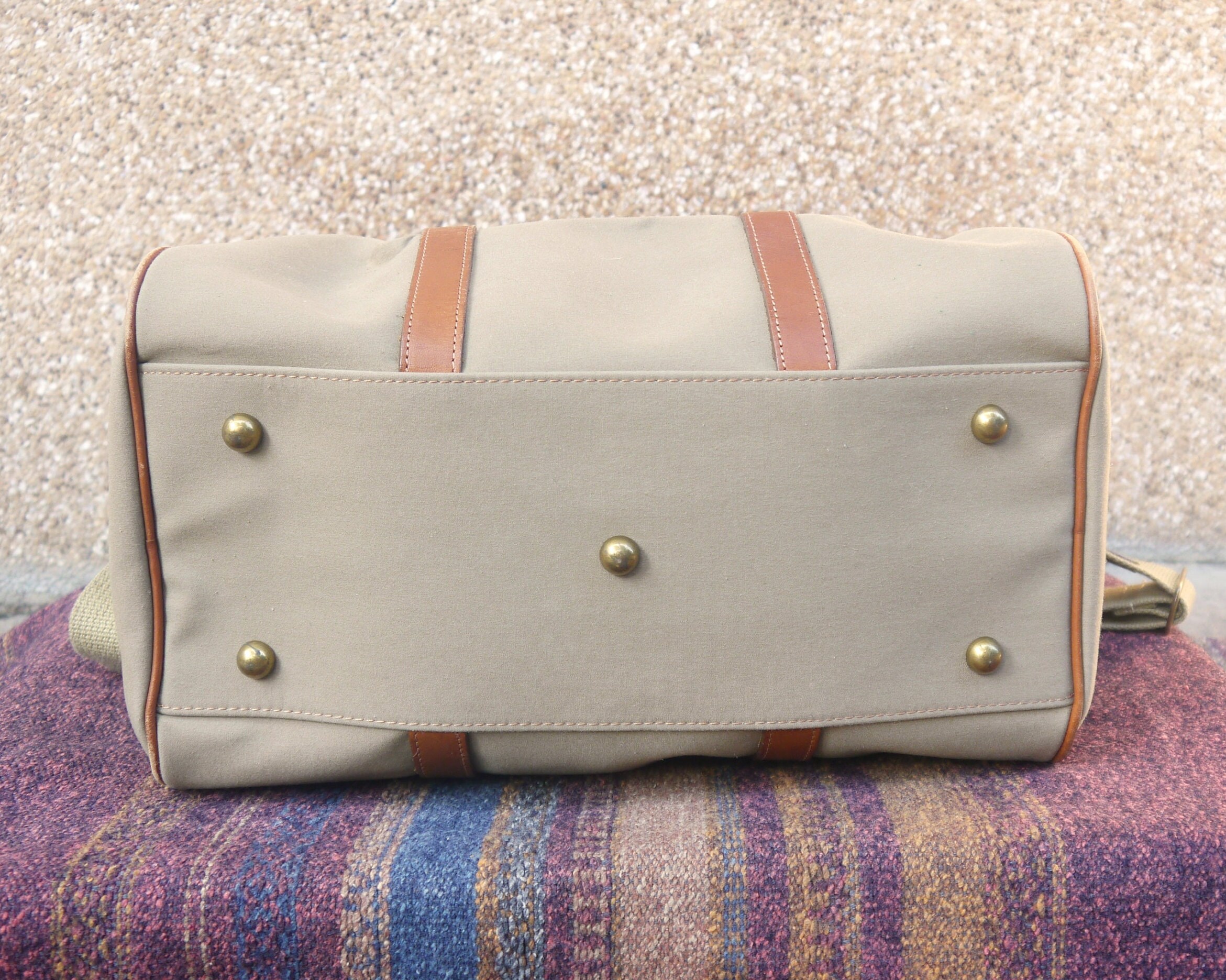 Margaret Howell Beige Medium Boston Bag - Etsy