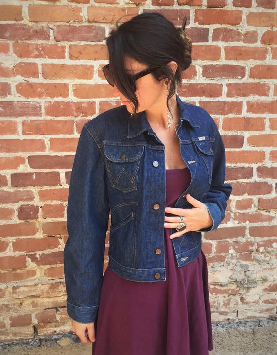 Rare Women's Vintage Wrangler Denim Jacket - 50's/