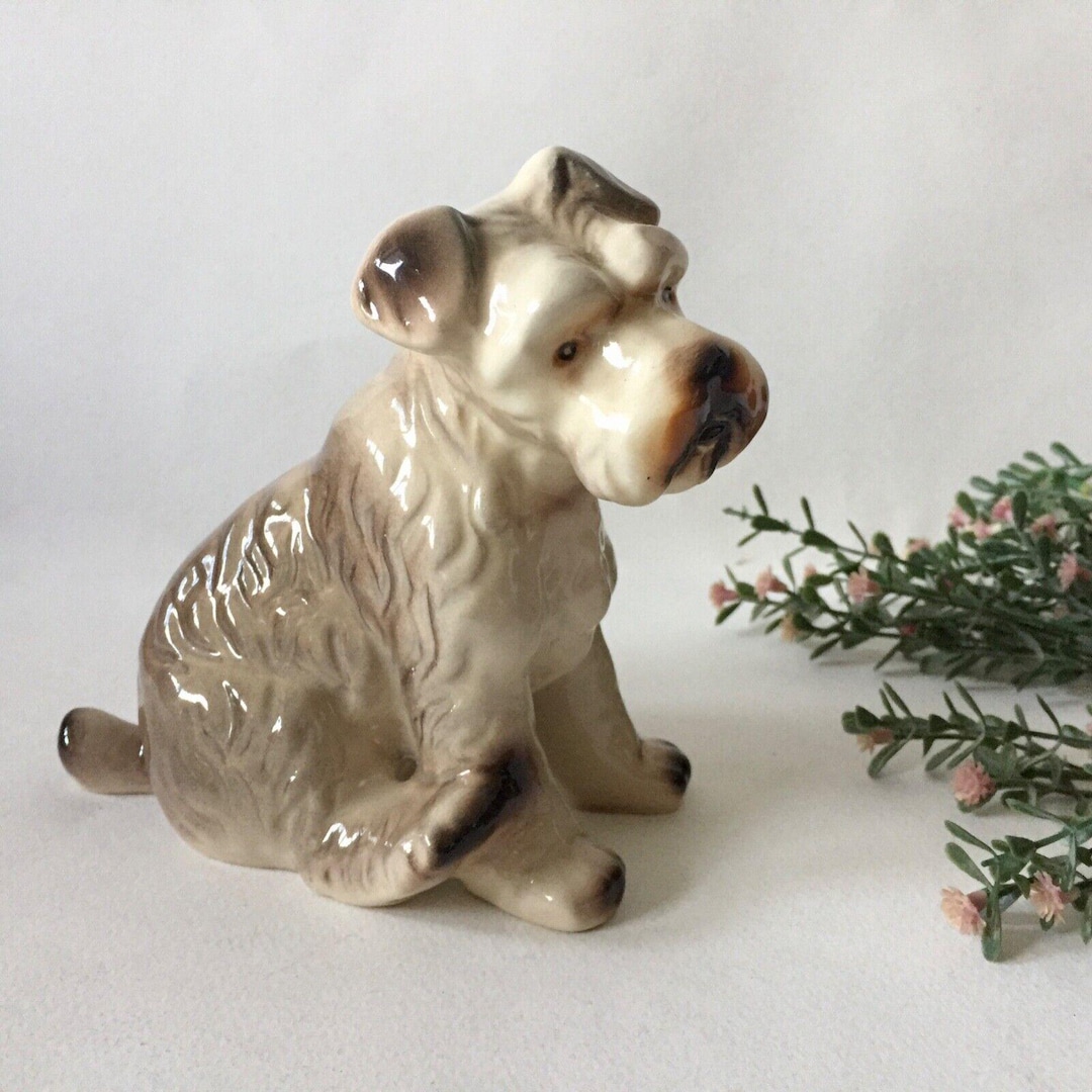 ヴィンテージ 70年代 陶磁器製 犬の置物 5.5インチ - Etsy 日本