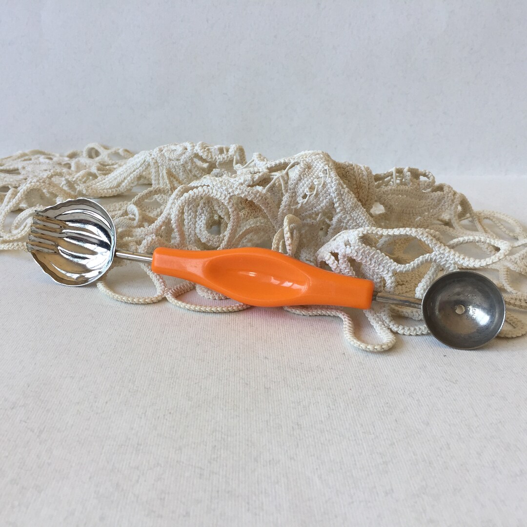 Vintage Melon Baller Fruit Scoop Butter Curler Garnishing Tool Etsy
