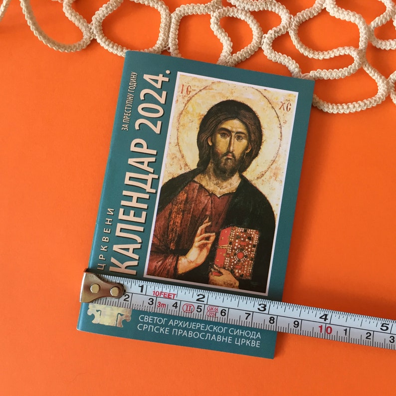 Serbian Orthodox Church Pocket Calendar for 2024 Etsy UK