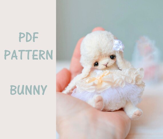 rabbit stuffed animal pattern