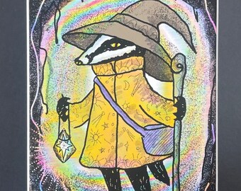 The Wanderer - folklore / fantasy giclée print