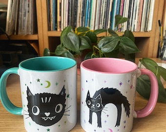 Scaredy Cat Mugs