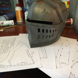 Elite Knight Helmet Pattern