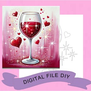 sip and paint paint party digital file, PAINTING DIY
