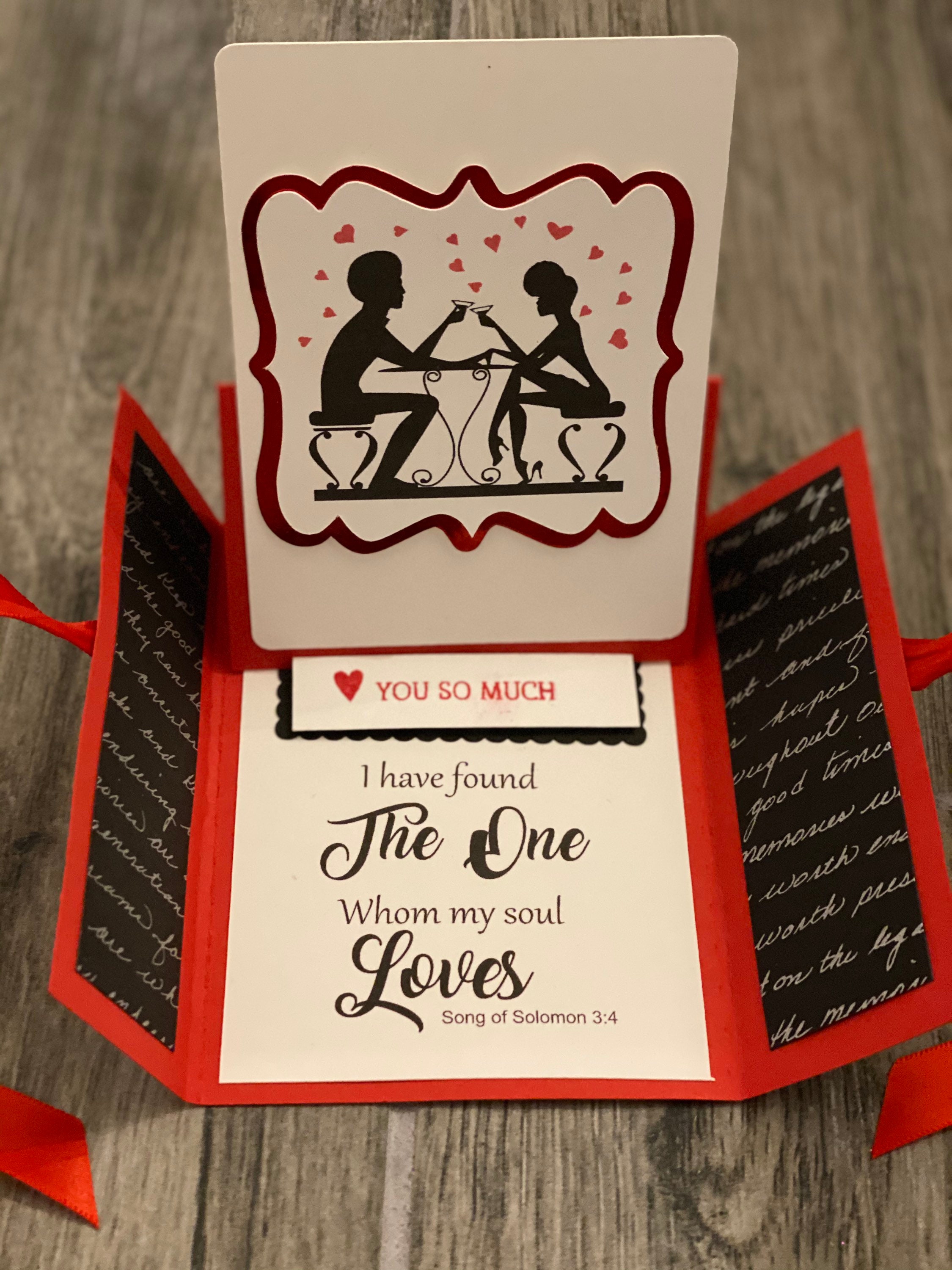 Valentines Day Card African American Card For Him Card For | Etsy