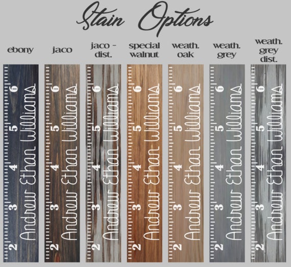 Etsy Personalized Growth Chart