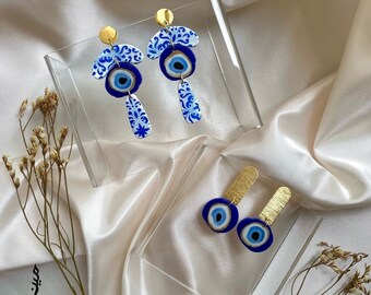 Mediterranean Collection: Polymer Clay Earrings