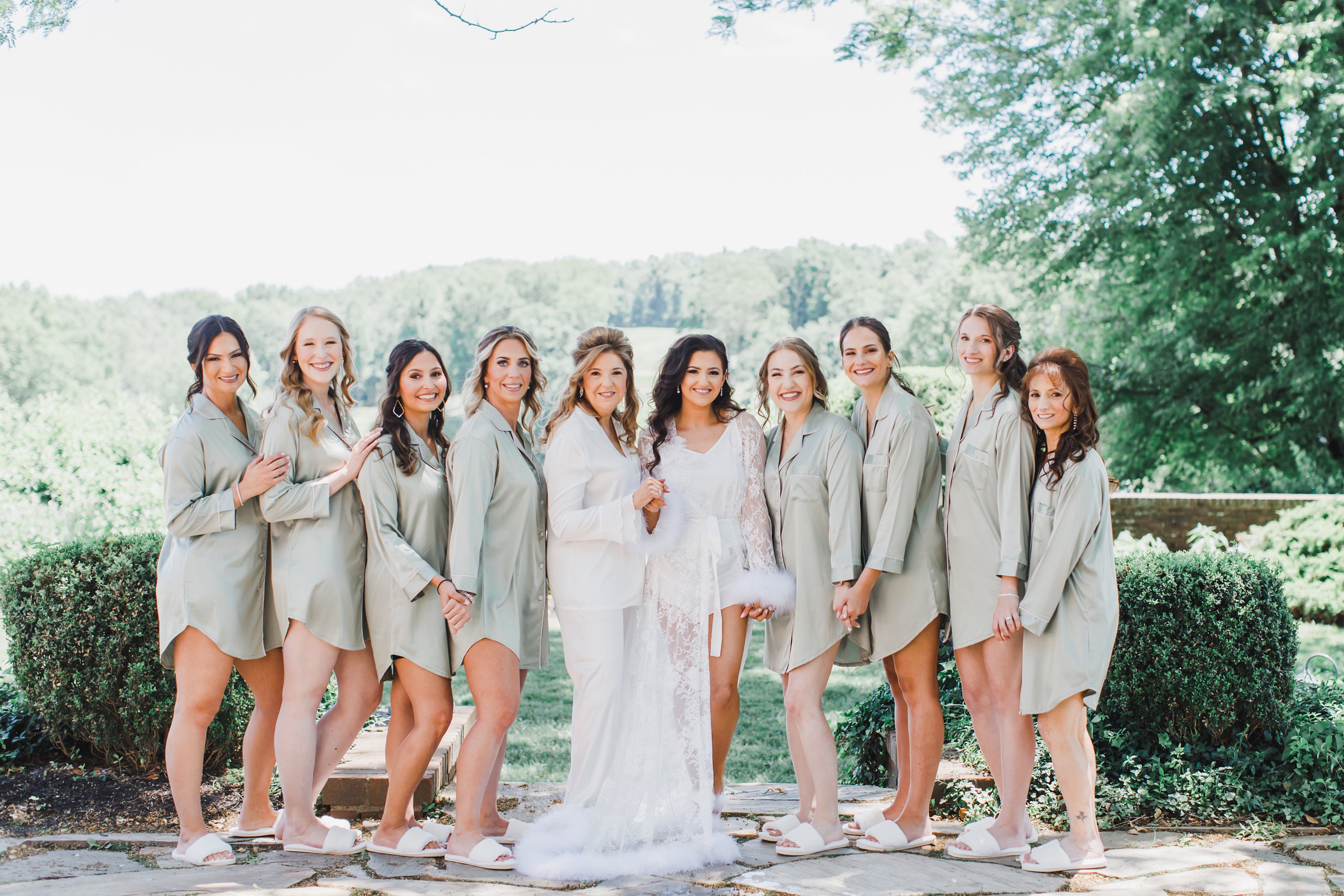 Bridesmaid Satin Sleep Shirt