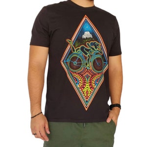 Psychedelic Hoffman Bicycle T-shirt