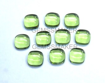 モルダバイト 5 x 10 mm、6 x 12 mm、7 x 14 mm マーキーズカボション