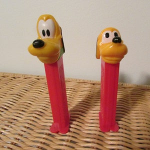 Set of 2 Vintage Goofy Pez Dispenser