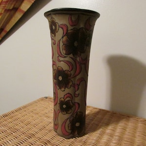Vintage Formalities by Baum Bros  Ribbon Collection  Brown Pottery Vase