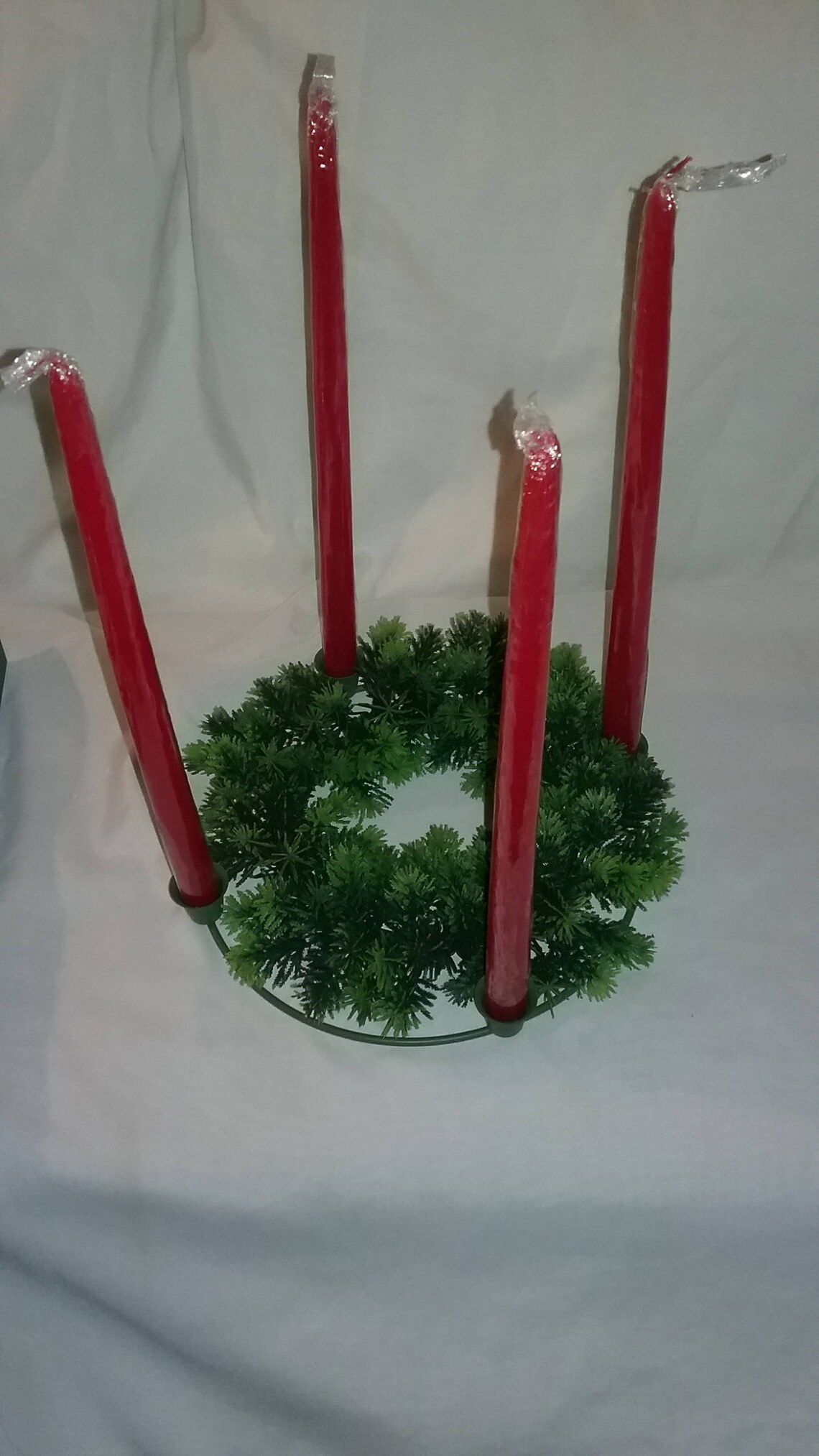 Advent ring with 4 candles4 candles advent ring Etsy