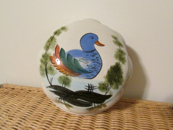 Vintage ABC Bassano Vintage Duck Dome Mold Wall Hanging Art