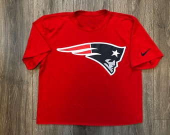 patriots crop top hoodie