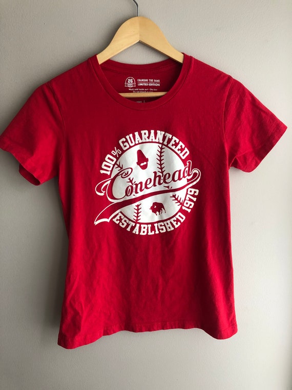 Buffalo Bisons Cone Head T-Shirt, Buffalo Bisons B