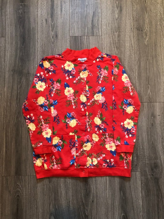 Vintage Anthony Richards Floral Bright and Colorfu