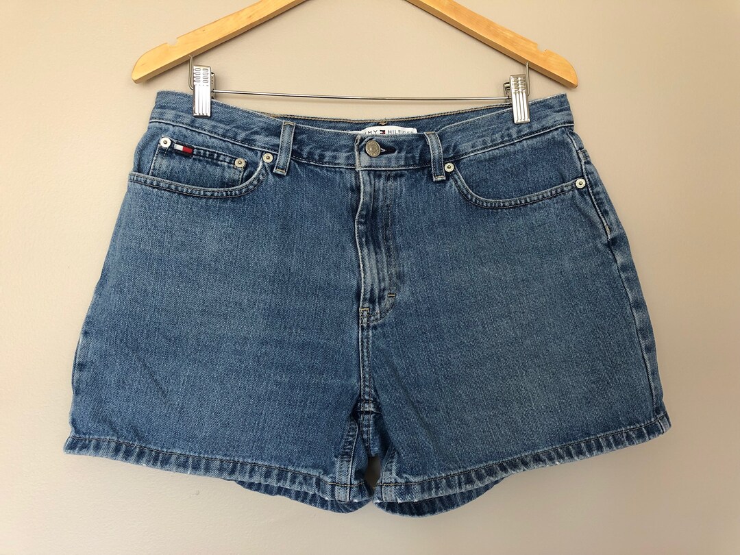 Vintage Authentic Tommy Hilfiger Jean Shorts Tommy Jean - Etsy