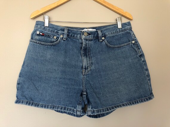 vintage tommy hilfiger jean shorts