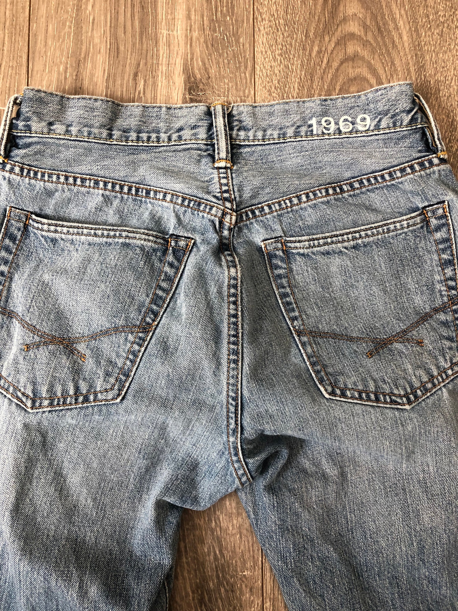 Late 90's Early 2000's Light Wash and Distressed Gap - Etsy